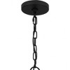 Quoizel Lighting Overlook 6 - Light Chandelier in  Earth Black - 3 of 4