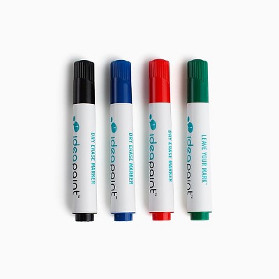 IdeaPaint Bullet Tip Dry Erase Markers Assorted ACDM040010