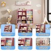 LOVMOR 4 Tier Kids Bookshelf, Baby Toddler Book Rack Toy Storage Organizer, Wooden Montessori Bookcase for Kids Rooms, Bedroom, Playroom, Nursery - 4 of 4