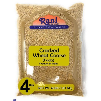 thumbnail image 2 of Rani Brand Fine Cracked Wheat (Bulgur / Kansar) – 4lb (64oz) Bulk Bag, Authentic Indian Grocery 2 of 5