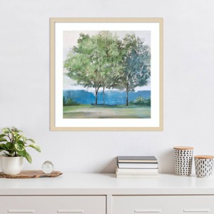 Amanti Art Fall Breeze Through by Isabelle Z Wood Framed Wall Art Print - 1 of 4