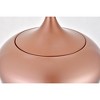 Elegant Lighting Nora 1 Light honey gold plug-in pendant - 4 of 4