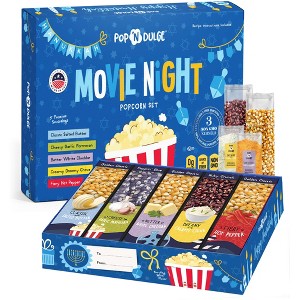 Hanukkah Movie Night Gourmet Popcorn Gift Set - 1 of 4