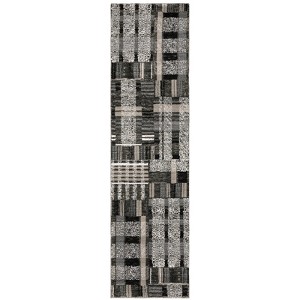 Oriental Weavers Atlas 752C0 Black/ Grey Indoor Area Rug - 2'6" x 12' - 1 of 4