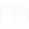 vidaXL Metal Headboard White 70.9" - 3 of 4