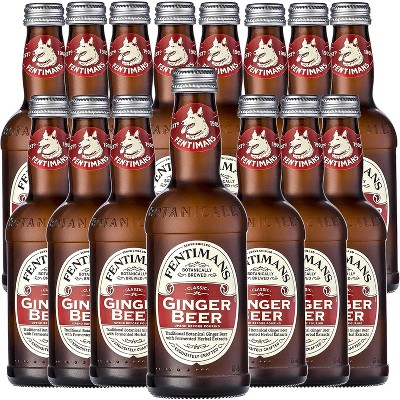Fentimans Botanically Brewed Ginger Beer Sparkling Soda 9.3 fl oz Bottles – Premium Craft Soda/Mixer for Cocktails & Refreshing Drinks