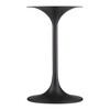 Modway Lippa 20 Inch Round Artificial Travertine Side Table - 3 of 4
