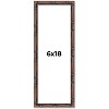 PosterPalooza | 6x18 Bamboo Picture Frame, UV Acrylic, 4 Finishes - Brown, Black, Gold, and Natural - 2 of 4