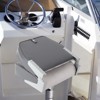 2-Pack Folding Boat Seats Low Back – Weather-Resistant Captain Chairs with Thick Padding for Fishing & Cruising - 4 of 4