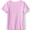 Lands' End Kids Short Sleeve Ribbed Henley T-Shirt - 2 of 2