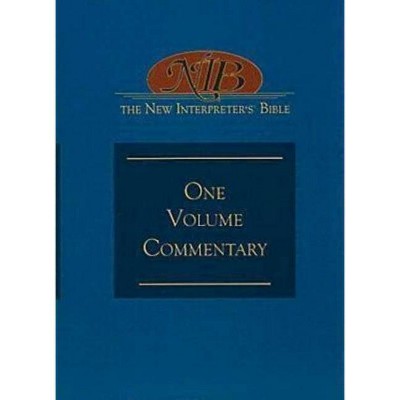 The New Interpreter's(r) Bible One-Volume Commentary - by  Beverly Roberts Gaventa & David L Petersen (Hardcover)