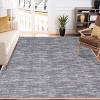 Washable Area Rug, Non-Slip Modern Carpet, Soft No-Shedding, Stain-Resistant, Foldable Abstract Rug for Living Room - 2 of 4