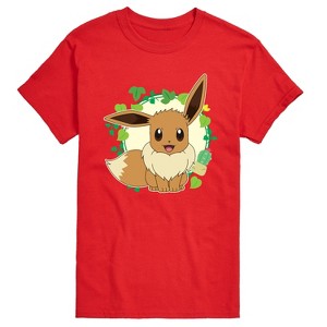 Men's - Pokémon - Eevee Leaves Short Sleeve Graphic T-Shirt - 1 of 4