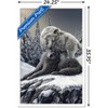 Trends International Lisa Parker - Snow Kisses Framed Wall Poster Prints - 3 of 4