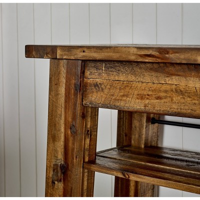 Durango Industrial Wood Coffee Table and Two End Tables Set