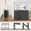 10-Drawer Dresser TV Stand for 55” TV, Versatile Storage Unit for Bedroom, Living Room, Hallway, and Entryway - 4 of 4