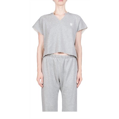 Women's Terry Cut Off Top - Eterne