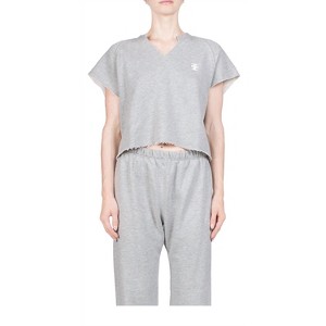 Women's Terry Cut Off Top - Eterne - 1 of 3