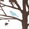 LunaLulinlk Farley Tree Design Fabric Shower Curtain, 72" x 72" - 4 of 4