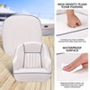 Pontoon Captain Bucket Seat With Thickened Sponge Padding, Fishing Chairs for Boats, Sightseeing, Speedboat, Canoe - 1-Piece - 3 of 4