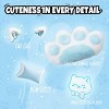Kumasinova Cute Cat Gaming Chair,Ergonomic Office Chair with Removable Ears,Cat Paw Lumbar Cushion for Girl Teen,Desk Chair Comfy for Home Office - 2 of 4