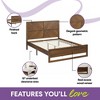 RealRooms Archer Wood Bed Frame with Headboard - 4 of 4