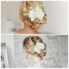 Unique Bargains Women's Fashion Simulated Flowers Side Comb 1 Pc - 4 of 4