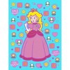 Girl's Nintendo Princess Peach Cute Icons Crop T-Shirt - 2 of 3