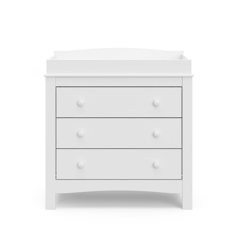 Graco Noah 3 Drawer Dresser with Changing Table Topper and Interlocking Drawers , 4 of 9