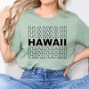 Simply Sage Market Women's Hawaii Stacked Short Sleeve Graphic Tee - 2 of 2