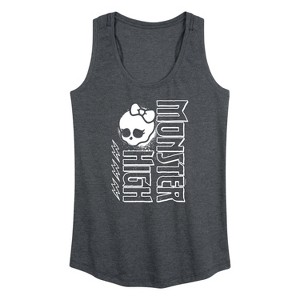 Women's - Monster High - Monster High Splatter Graphic Racerback Tank - 1 of 4