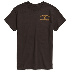 Men's - Yellowstone - Yellowstone Y Dutton Ranch Logo Short Sleeve Graphic T-Shirt - 1 of 4