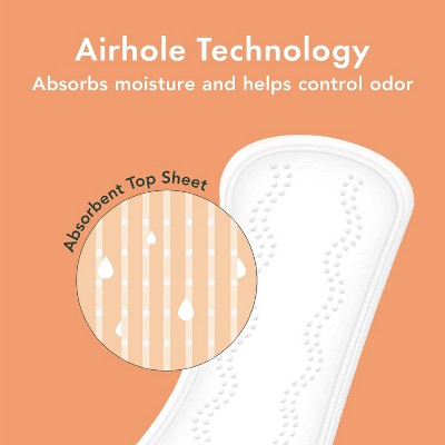 Rael Organic Cotton Cover Panty Liners Regular - 20ct