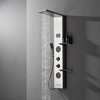 BWE 2-Jet Rainfall Shower Panel System with Rainfall Shower Head, Shelf, STub Spout and LED Light - 3 of 4