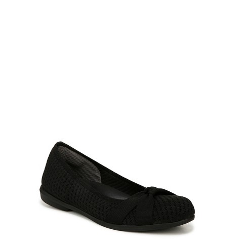 Bzees For Lifestride Womens Kissed Ballet Flats Black 5 M : Target