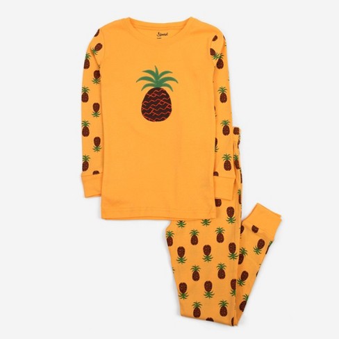 Leveret Two Piece Cotton Pajamas Pineapple 4 Year Target