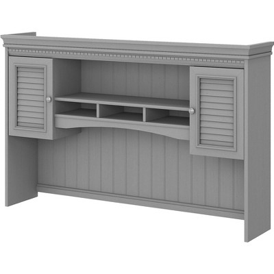 Photo 1 of Bush Furniture 60"W Hutch for L-Shaped Desk Cape Cod Gray WC53531-03