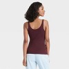 Women's Slim Fit Ribbed Tank Top - A New Day™ - image 2 of 3