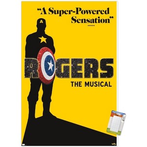 Trends International Marvel Hawkeye - Rogers The Musical Playbill Unframed Wall Poster Prints - 1 of 4
