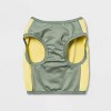 Spacer & Mesh with Zipper Centerback Cooling Dog and Cat Vest - Green - Boots & Barkley™ - 3 of 4