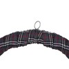 Northlight Gray and Red Plaid Artificial Christmas Wreath with Red Berries - 24-Inch, Unlit - 4 of 4