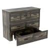 Merax Convertible Murphy Bed Cabinet with Built-In Charging Station & Extra-Large Storage Drawer - 4 of 4