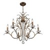 Livex Lighting Serafina 6 - Light Chandelier in  Hand Applied Venetian Golden Bronze - 4 of 4