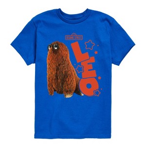 Boys' - Sesame Street - Leo Snuffleupagus Short Sleeve Graphic T-Shirt - 1 of 4