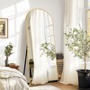 CENGHU 64"x 24" Freestanding Mirror Floor Mirror Aluminum Alloy Frame Full Length Mirror for Living Room Bedroom, Entryway - 3 of 4