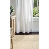 84"x37" Martha Stewart 2pk Laguna Striped 84" Curtain Panel Gray - 3 of 4
