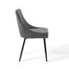 Modway Viscount Upholstered Fabric Dining Chairs - Set of 2 - 4 of 4