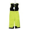 Hudson Baby Snow Bib Overalls with Fleece Top, Lime - 2 of 4