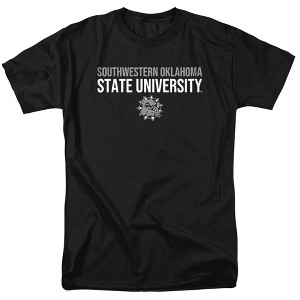 Men's Southwestern Oklahoma State University Official Stacked T-Shirt - 1 of 4
