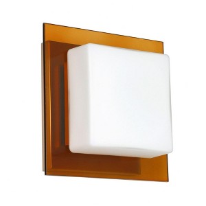 Besa Lighting Alex 1 - Light Vanity in  Satin Nickel - 1 of 1
